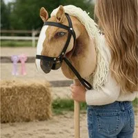 Haasenstrauch Steckenpferd Hobby Horse Steckenpferd – Sweety Toys Pferd für Kinder, Hobby Horse