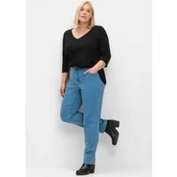 Sheego Bequeme Jeans Stretch-Jeans im 5-Pocket-Stil