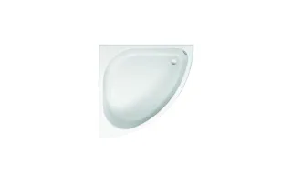 Bette Eck-Badewanne Arco 6035, 140x140x45 cm snow GlasurPlus, 6035-440PLUS 6035-440PLUS