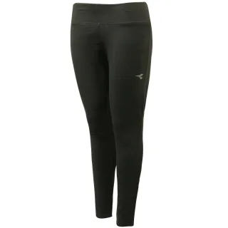 Diadora Nero Stc Damen schwarze Leggings