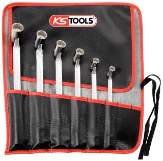 KS Tools Doppel-Gelenkschlüssel-Satz, 6-tlg - 517.0310