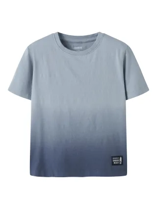 NAME IT - NMMJEREM SS NREG TOP Blue Fog - Gr. - 128