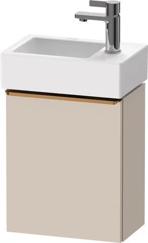 Duravit D-Neo Waschtischunterbau wandhängend Taupe Matt 364x222x440 mm - DE4218R04910000 DE4218R04910000