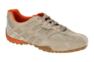 Geox U55MNA 022EK C5004 Herren Sneaker Beige SUEDE NBK wasserdicht atmungsaktiv