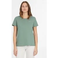 Ragwear Kurzarmshirt ADORI LOVE aus Baumwolle und Jersey, hüftlange Passform, mit Rundhalsausschnitt