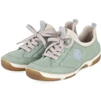 Rieker Rieker 55950-52 Damen Textil & Synthetik green Slipper