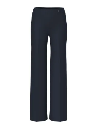 Marc Cain Essentials - Puddle Pants Modell WINDER midnight blue - Gr. - 38