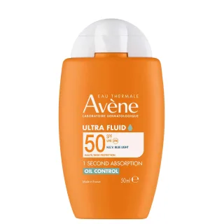 Avène Ultra Fluid Oil Control LSF50+ für fettige und Mischhaut - Hoher Schutz