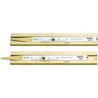 HAZET Reifendrucksensor Hazet 666-5 Reifenprofilmesser mechanisch Messbereich Tiefe 30 mm (ma