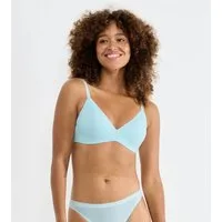 sloggi Push-up-BH ZERO Feel Air THE UP atmungskativ, semi-transparenter Look, fest integrierte Pads
