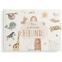 MeinBaby123® Tagebuch Freundebuch für Kinder, Freundschaftsalbum, Freundealbum Kindergarten und Schule, Freundschaftsbuch Hardcover
