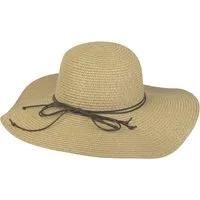styleBREAKER Sonnenhut Floppy Sonnenhut mit schmalem Zierband und Schleife (1-St)