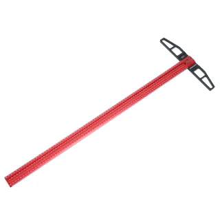 ENJOYWOOD T1 Upgrade Woodworking Precision T Ruler 600mm/800mm/1000mm Hole Positioning Marking Ruler T Square for Measur