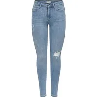 ONLY Skinny-fit-Jeans ONLPOWER LIFE MID PUSH Baumwollmischung, skinny fit, regular waist