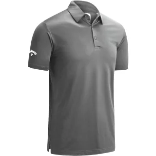Callaway - Poloshirt, Unifarben für Herren (Grau)