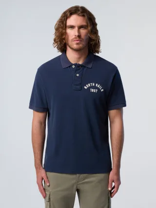 North Sails Polohemd Mit Vintage-Waschung