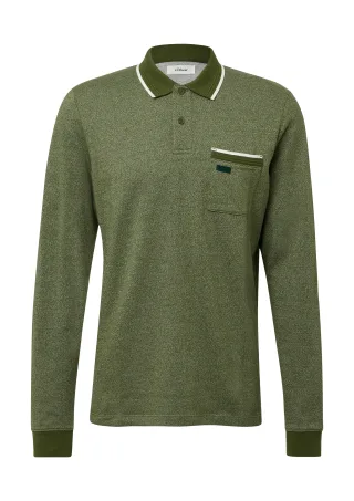 s.Oliver - Polo-Shirt grün - Gr. - S