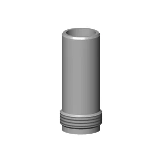 Dornbracht Halter für Duschvorhangring Ersatzteile 091797051 D. 20 x 47 mm Champagne (22kt Gold) 091797051-47