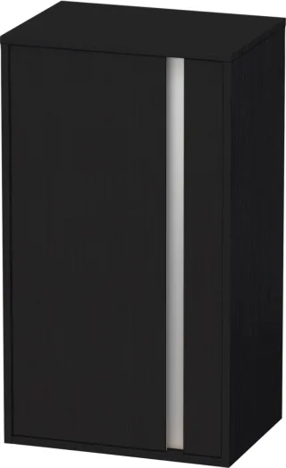 Duravit Ketho Halbhochschrank Eiche Schwarz Matt 500x360x880 mm - KT1266L1616 KT1266L1616