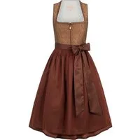 KRÜGER COLLECTION Dirndl Dirndl Tamika 70cm Länge braun