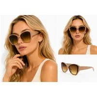 Antonio Sonnenbrille Antonio Polarisiert Sonnenbrille Damen UV400 Schutz Lady 25 Beige