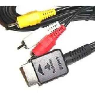 Sony PlayStation 2 Original AV-Kabel schwarz