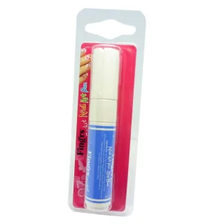 Fing'rs Pocket Nail Art Pen Maniküre Finger Nägel Design Acryl Stift 1 Stück - Sky Blue
