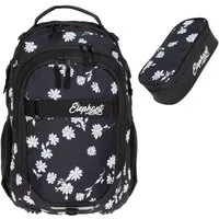 ELEPHANT Schulrucksack Hero Signature Schultasche (2 Teile Set), Rucksack + Mäppchen Box