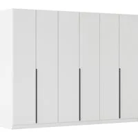 OTTO home Drehtürenschrank Kleiderschrank Schrank Garderobe AGORDO Schlafzimmer (in zwei Griff-Farben, Breiten 91-405 cm, Dekor- oder Hochglanzfront) durchdachte Innenausstattung, in 8 Breiten und 2 Höhen MADE IN GERMANY