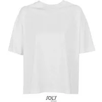 SOLS Rundhalsshirt Women´s Boxy Oversized T-Shirt - Gekämmte Bio-Baumwolle