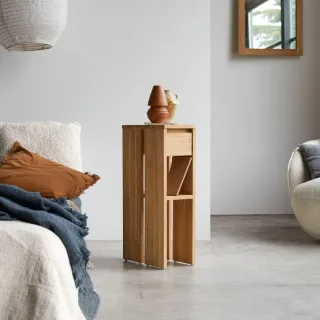Nachtschrank Nachttisch Konsole Highboard aus teak massiv Teakholz neu