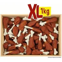 Karlie Karlie Hundesnack Hühnerbein mit Calcium-Knochen, 1 kg, Snack für: Hunde, Hoher Calcium- und Proteingehalt