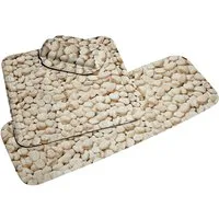 Kleine Wolke Duscheinlage Stone, B: 55 cm, L: 55 cm, BxH: 55 x 55 cm