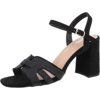 Ital-Design Sandalette (89092316) Blockabsatz Sandalen & Sandaletten in Schwarz