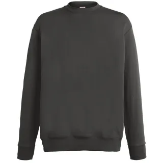 Fruit of the Loom - Sweatshirt Überschnittene Schulter für Herren (Hellgrau)