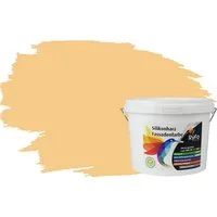RyFo Colors Fassadenfarbe Silikonharz Fassadenfarbe Orangetöne, 1 L ca. 6 m², Wasserabweisend, diffusionsfähig, schützt vor Schmutz, UV-beständig
