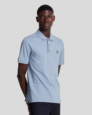 Herren Polohemd in Blau
