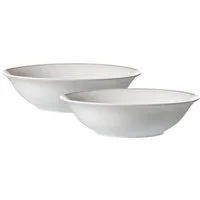 Ritzenhoff & Breker Schale Isabella Servierschalen ø 23 cm 2er Set, Porzellan, (2x Schale, 2-tlg)