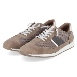 Rieker Halbschuhe  Beige - Gr. 41 -  Textil