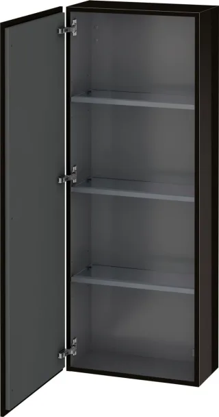 Duravit L-Cube Halbhochschrank Schwarz Hochglanz 500x243x1320 mm - LC1169L4040 LC1169L4040