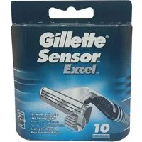Gillette Rasierklingen Sensor Excel, 10-tlg., 10er Pack