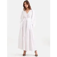 seidensticker Sommerkleid 1/1 V-Neck Uni