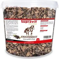 Supravit Johannisbrot - Pferdefutter als Ergänzung & Leckerli Johannisbrot, Ergänzungsfutter für: Pferd