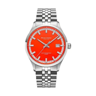 Bruno Söhnle Unisexuhr Turin Automatik "Bright Red" (2026 Edition) 17-12230-540