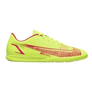 Nike - "Mercurial Vapour 14 Club" Hallenfußballschuhe für Herren (Volt Farbe/Leuchtend Purpur)