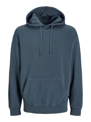 JACK&JONES - JJECHARGE FADED SWEAT HOOD NOOS mood indigo - Gr. - M