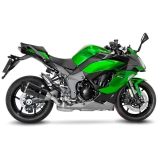 LeoVince Sportauspuff FACTORY S Edition BLACK Kawasaki Ninja 1000 SX /Tourer Bj.2020-2024 +ABE