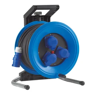 HEDI Kunststoff-Kabeltrommel Professional Plus Ø 320 mm, schwarz - K340N2TC