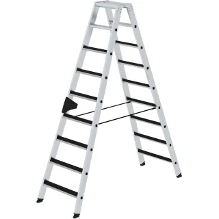 Munk Stufen-Stehleiter beidseitig begehbar mit clip-step - 041609