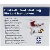 GRAMM medical Erste-Hilfe-Set GRAMM medical Anleitung zur Ersten Hilfe
